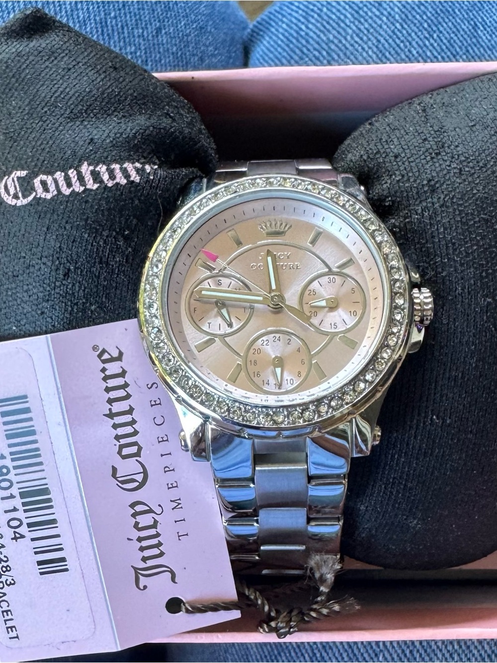 Juicy Couture Pale Pink Timepieces Box